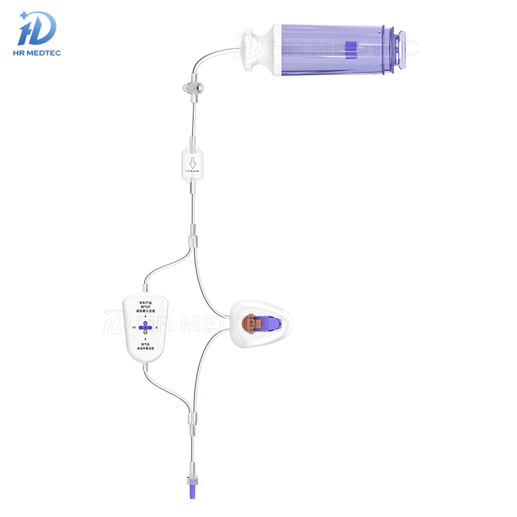 CE elastomeric infusion pump set 120ml/60ml