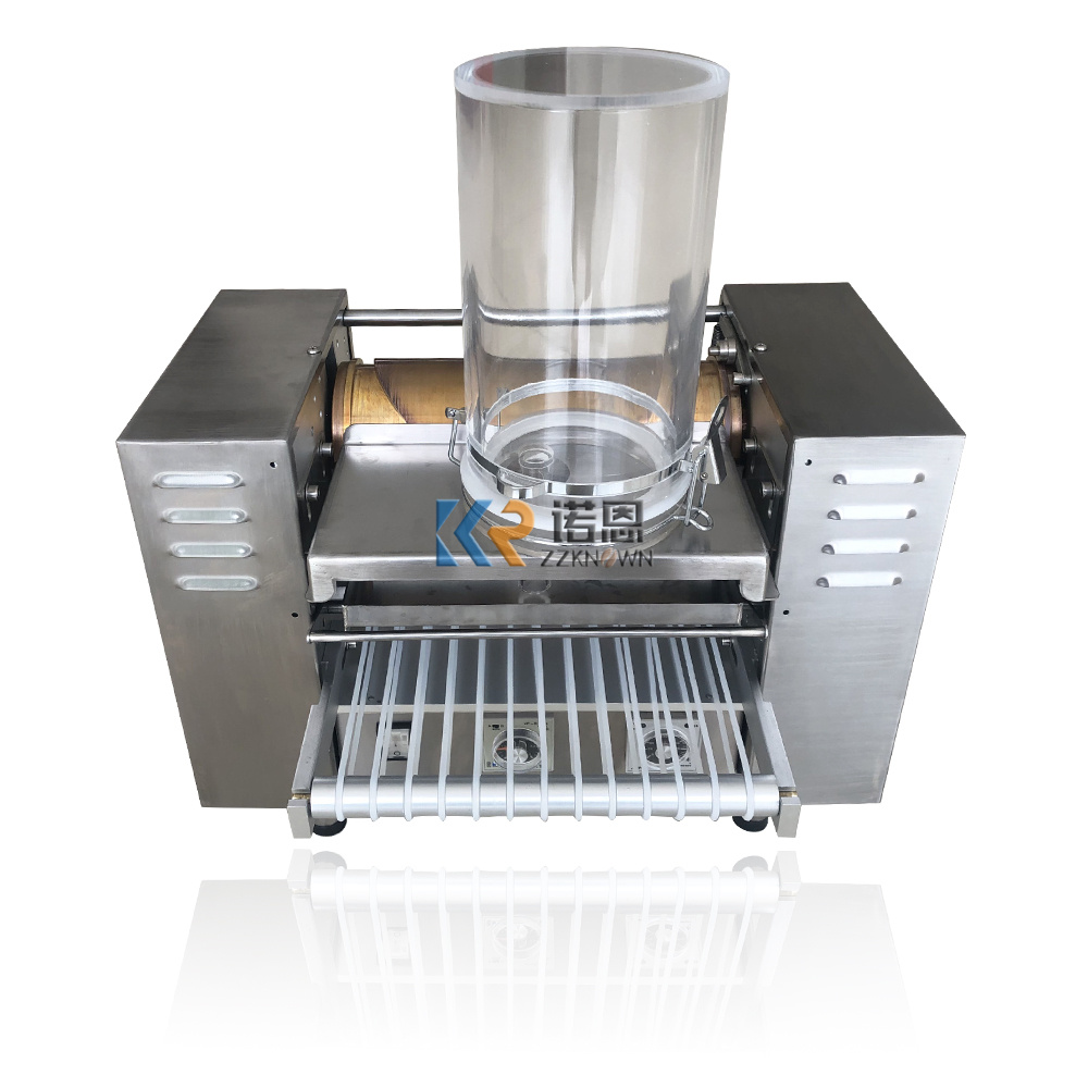 Automatic Melaleuca Cake Making Machine Commercial Chapati Making Equipment Mini Pancake Maker Machine for Dessert Shop