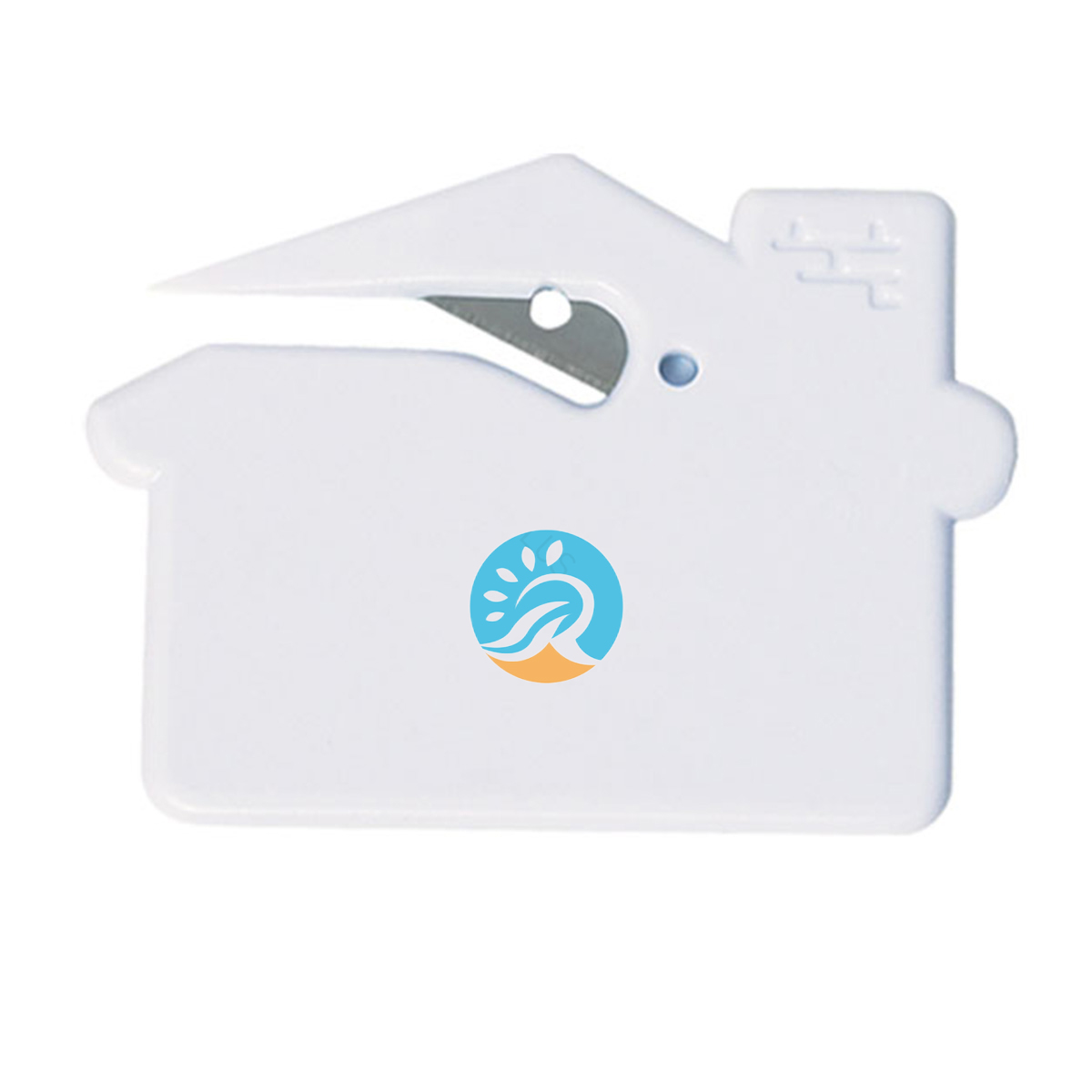 Fashionable And Cute House-shaped Letter Opener Can Be Customized Wholesale Portable Office Supplies
