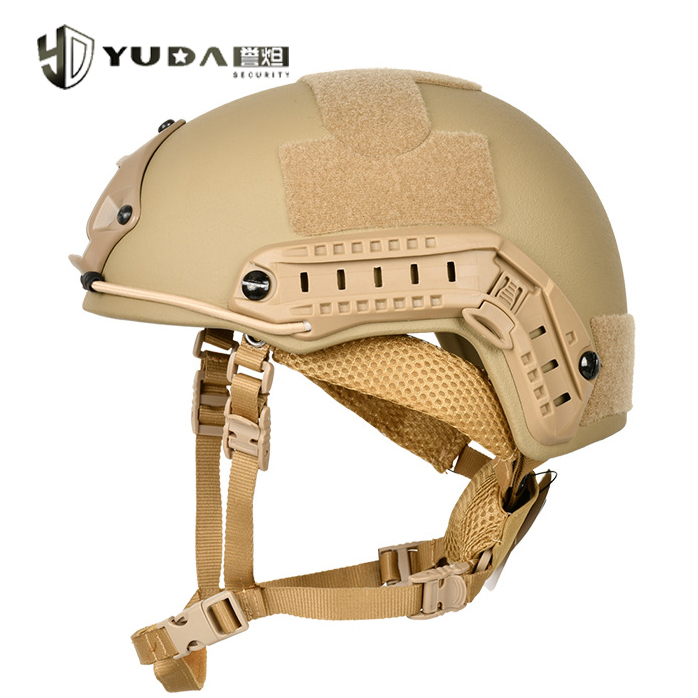 Yuda Fast Tactical Helmet UHMWPE/Aramid/Kevlar Aramid Full Face Tactical Ach Combat Helmet For Defense