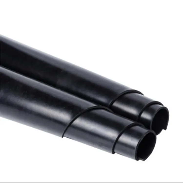 China manufacturer supply hypalon rubber sheet in roll