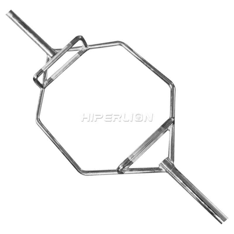 Hexagonal Hexbar Weightlifting 25 Mm 28mm Deadlift Open Hex Trap Barbell Bar