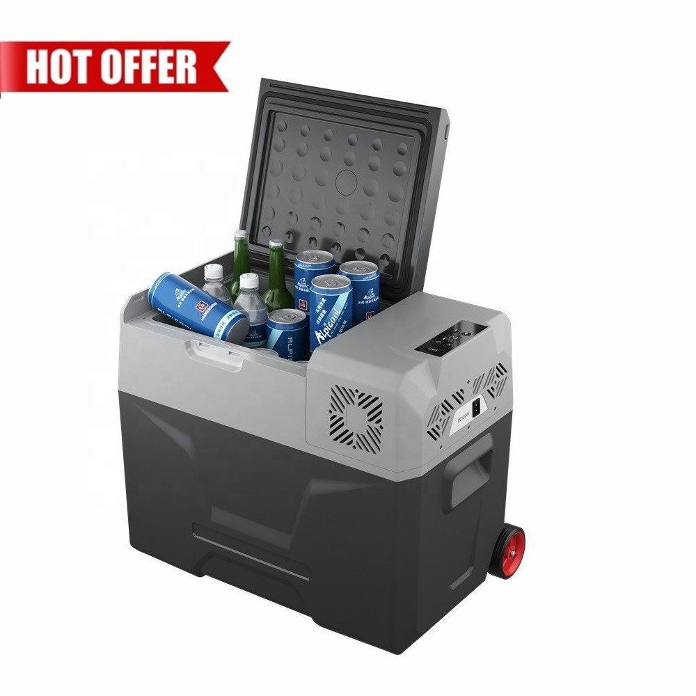 Alpicool CX40 40L холодильника на солнечной энергии 12v холодильник, Мини Автомобильный холодильник морозильная камера