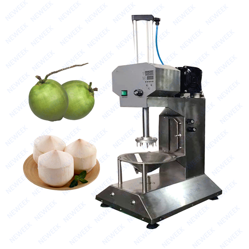 NEWEEK small stainless steel industrial full automatic coconut peeling machine