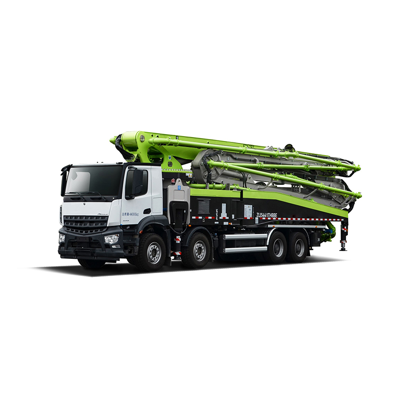 China famous brand 43X-5RZ 43m concrete pump mounted truck in stock