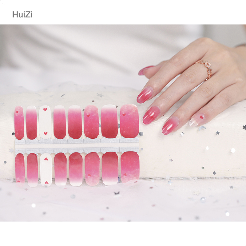 Valentine nail wraps nail polish strips sticker