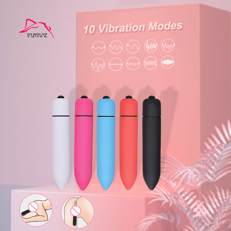ODM Cheap New Free Sample 10 Speed Bullet Lipstick Vibrator Sex Toy Silicone Quite Shiny Mini Bullet Vibrator
