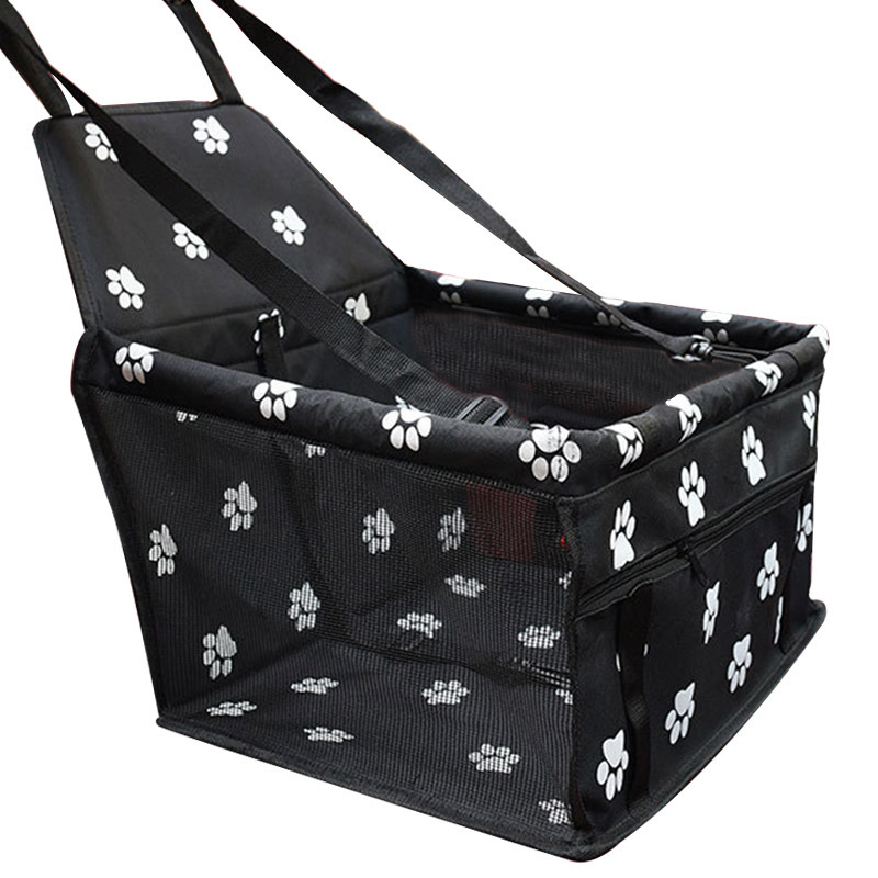 Pet Travel Dog Car Anti-dirty Waterproof Bag Safety Seat Front Row Hanging Bag Mesh Breathable Cat Carrier Bag