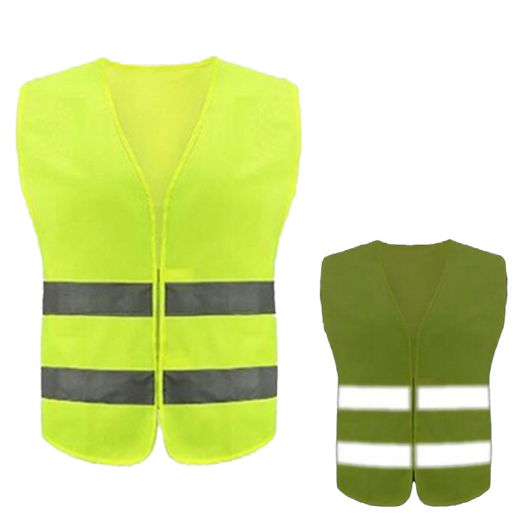 High Visibility Custom Reflective safety vest construction reflecting working vest Security Jacket hi vis labor workersafty vest