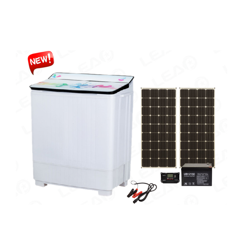 Новые продукты полуавтоматическая DC 12V стиральная машина с солнечной панелью