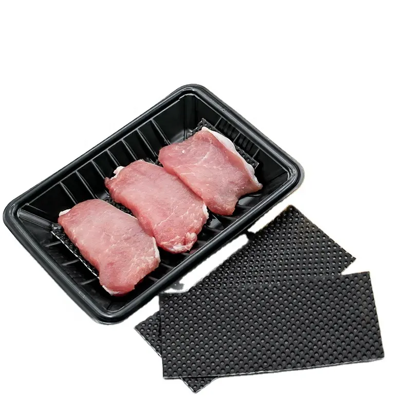 Meat and Poultry Packaging Materials Absorbent Food Pads absorbent pads for food packaging water absorbent pad