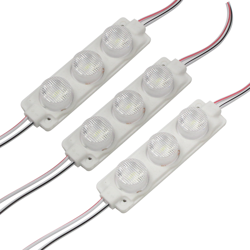 Factory Direct Sale Cheap Single Row 3 Lights White Light 3w 12v Led Side Module Light