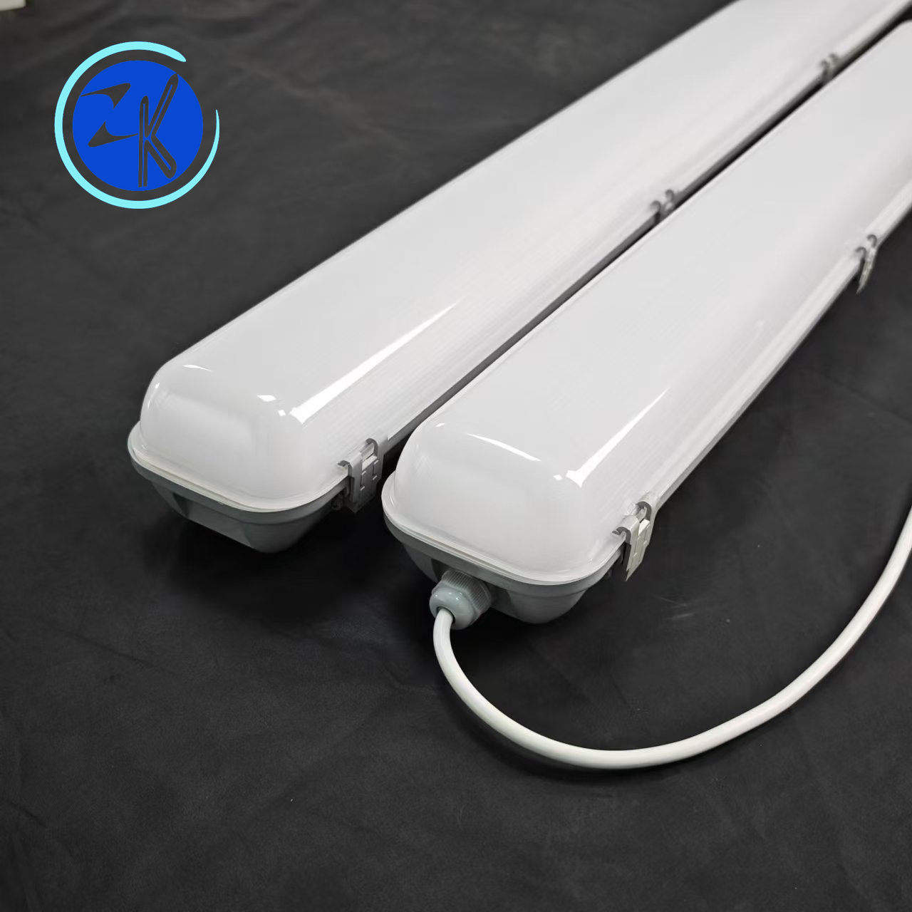 1200mm long strip 50W three proof linear Flat noodles LED lamp in the parking lot of the medical warehouse