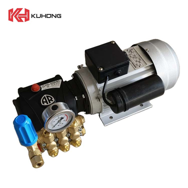 KUHONG 0.75KW противотуманная машина, электрическая Автомобильная струйная мойка высокого давления, портативный водяной насос, мойка