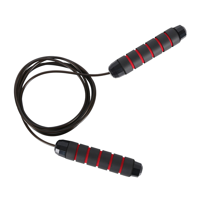 Exercise Fitness Training Tangle-Free Adjustable Skipping weighted Jump Rope Fitness with Memory Foam Handles