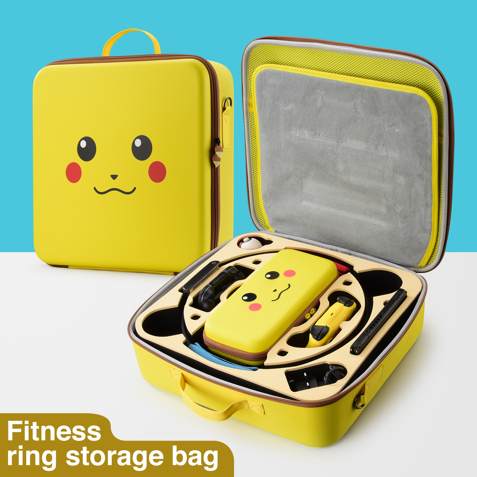Fashion game accessories storage for Nintendo accessories waterproof shockproof storage shoulder bag