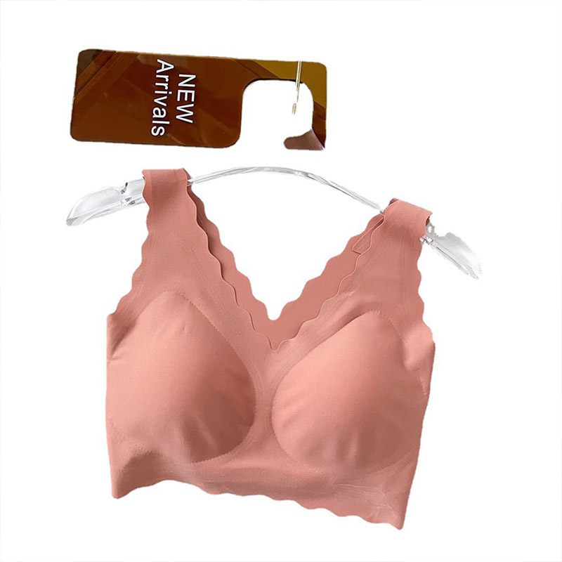 one size fits all seamless bra for workout small spray vest bra comfortable no steel ring gathered seamless underwear women