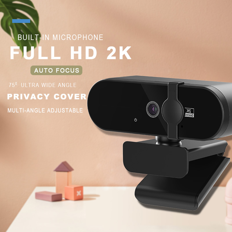 Заводская веб-камера HD 1440P, веб-камера для ПК с микрофоном, веб-камера Webcom USB 2k