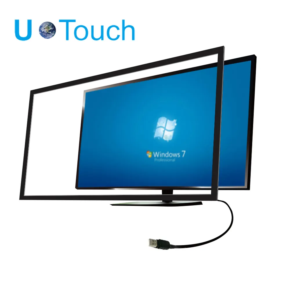 43 Inch TV Monitor Infrared Ir Touch Frame Touch Screen Overlay