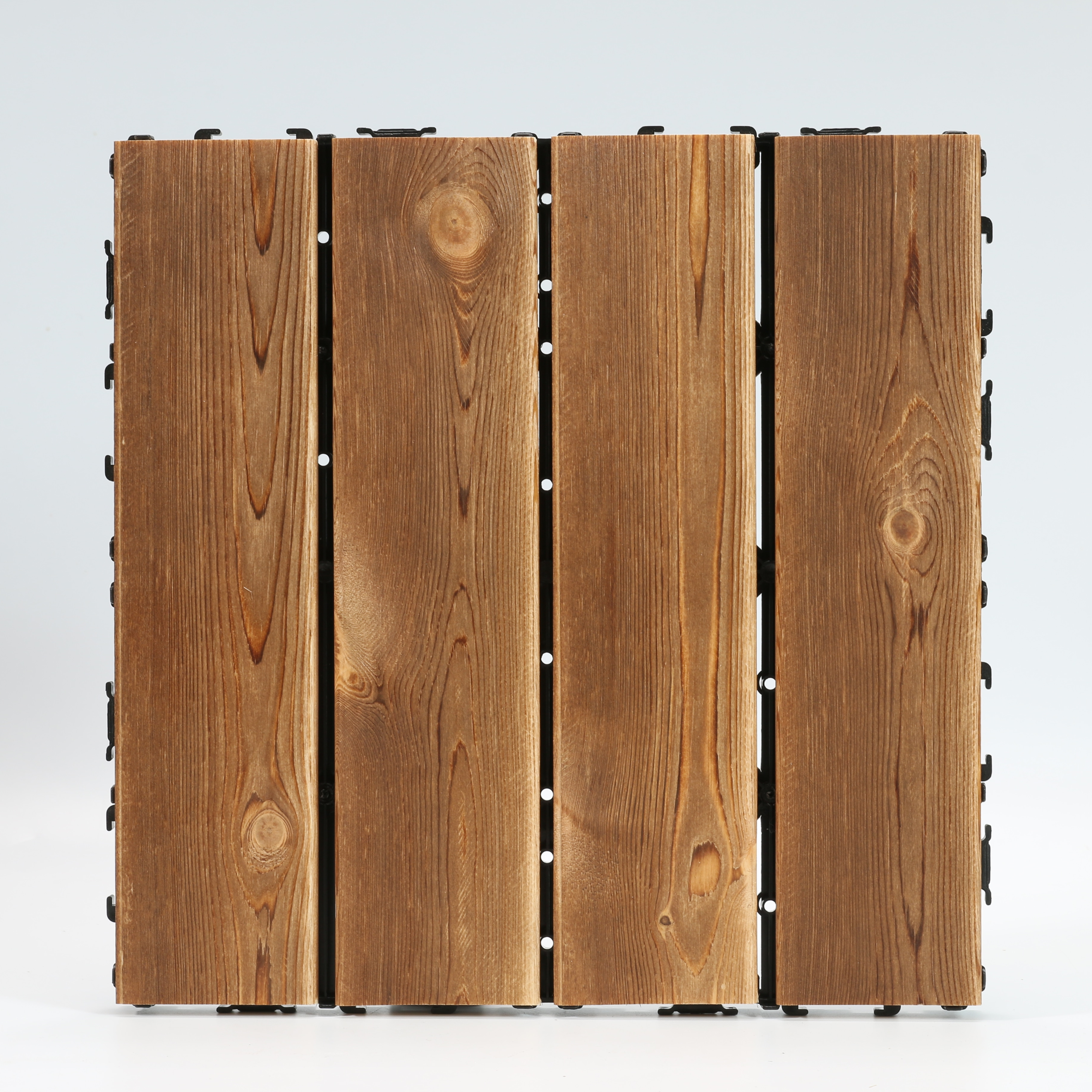 Factory Direct Anti-Corrosion Camphor Pine Wood Decking for Outdoor Terraces and Courtyards