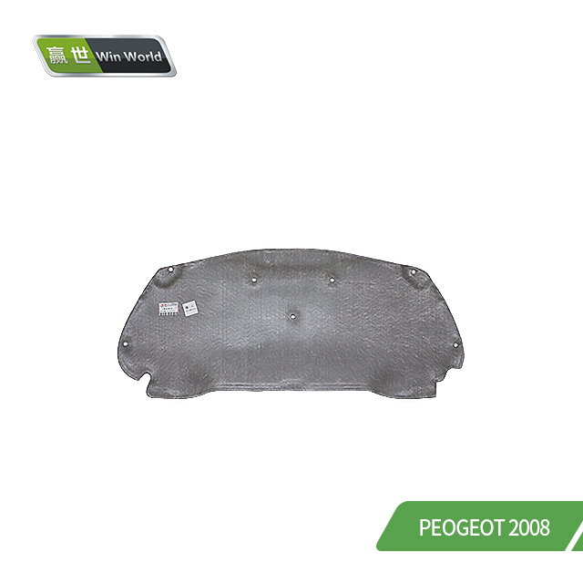 Автомобильный двигатель шумоизоляция хлопок капот для Peugeot 2008