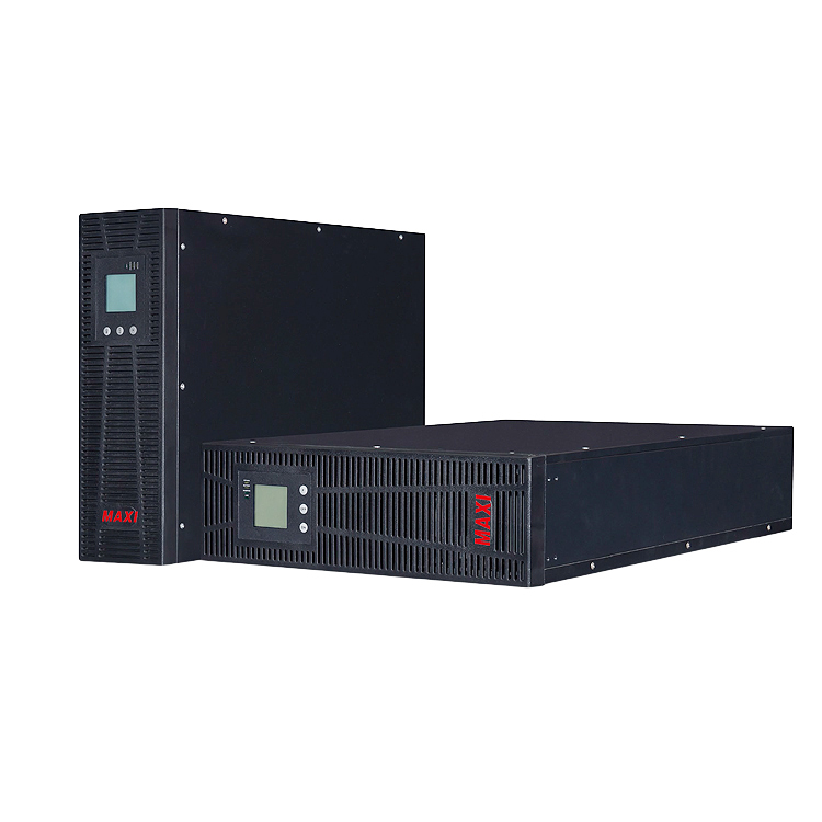 19 дюймов Чистая синусоида выход онлайн ups стоечный 1kva/2 кВА/3kva со светодиодным дисплеем