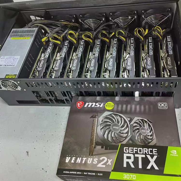 С 1660S 2060S 3060 3060Ti 3070 588 5700 графическая карта Шахтер Gpu горная установка Ethereum горная машина набор
