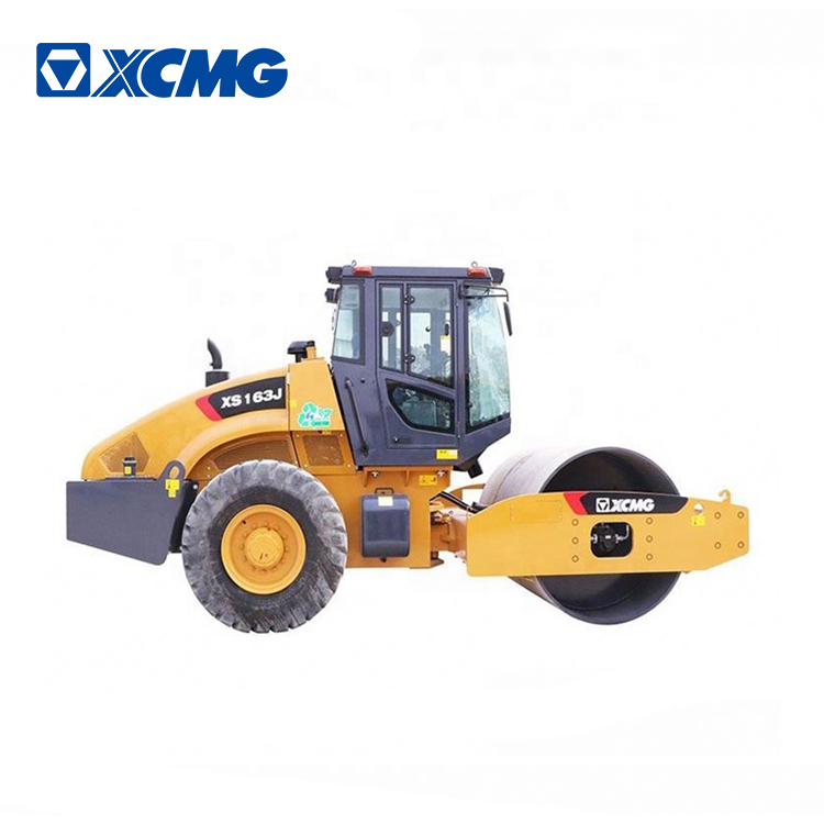 XCMG 16 тонн XS163J однобарабанный дорожный роликовый вибратор для продажи