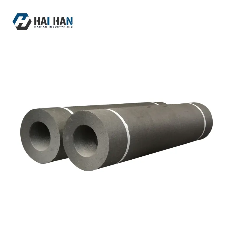 China Manufacturer High Carbon UHP/High Power/RP Graphite Electrode 100 200 300 400 500 600 700mm