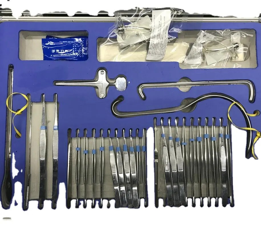 Хорошее качество общего операционных инструментов наборы из нержавеющей стали general хирургический инструментов набор W-BZ