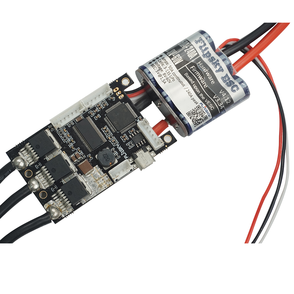 Flipsky 160KV 3000W Waterproof Inrunner Brushless DC Motor 65111 Motor for Surfing Boat Underwater Thruster