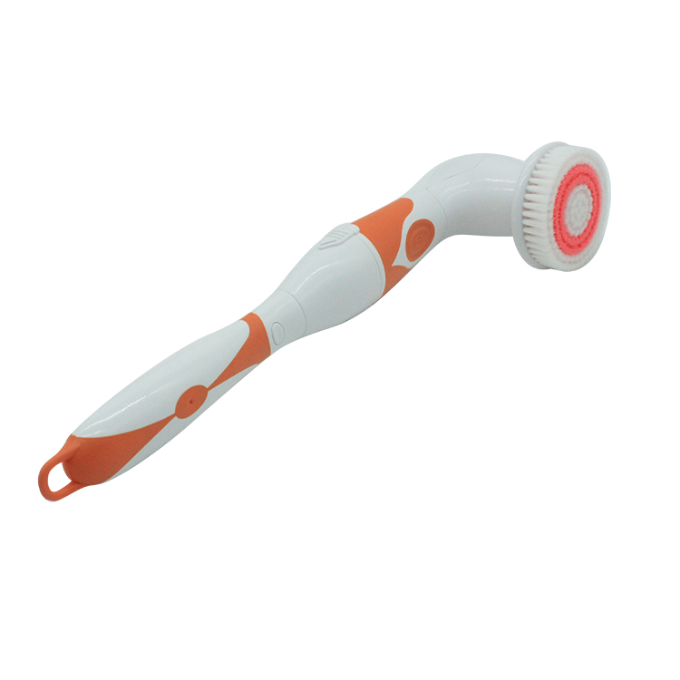 Echolux HBS003 ABS Electric 4 In 1 Long Handle Bath Brushes Sponges Set For Adult Kid
