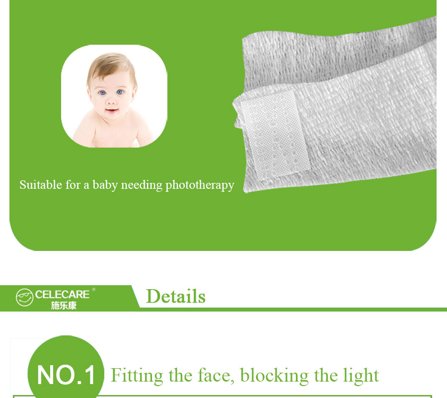 Light Therapy Eye Mask Medical Phototherapy Baby Eye Protector