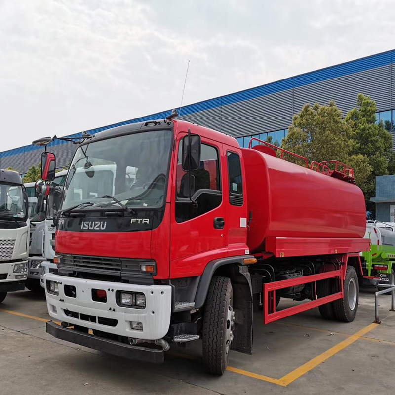 Япония бренд 4x2 15m3 вода грузовик грузовых автомобилей топливный бак грузовика для продажи от производителя
