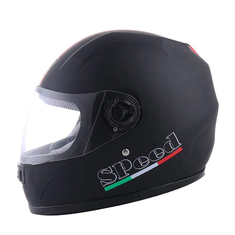 BYB Full Face Helmet For Motorcycle Bike Racing Anti- Fog Lens helmet motorcycle flip with Helmet Scarf
