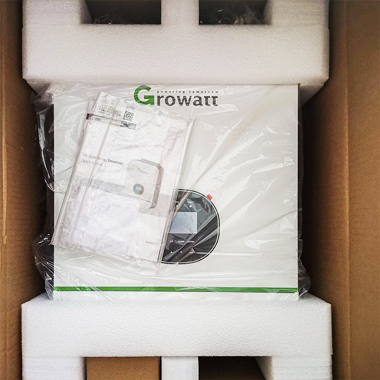 Инвертор для солнечной батареи Growatt 3000w 120v 24v Off Grid с параллельной функцией 80A MPPT SPF 3000TL LVM-48P стандарта США