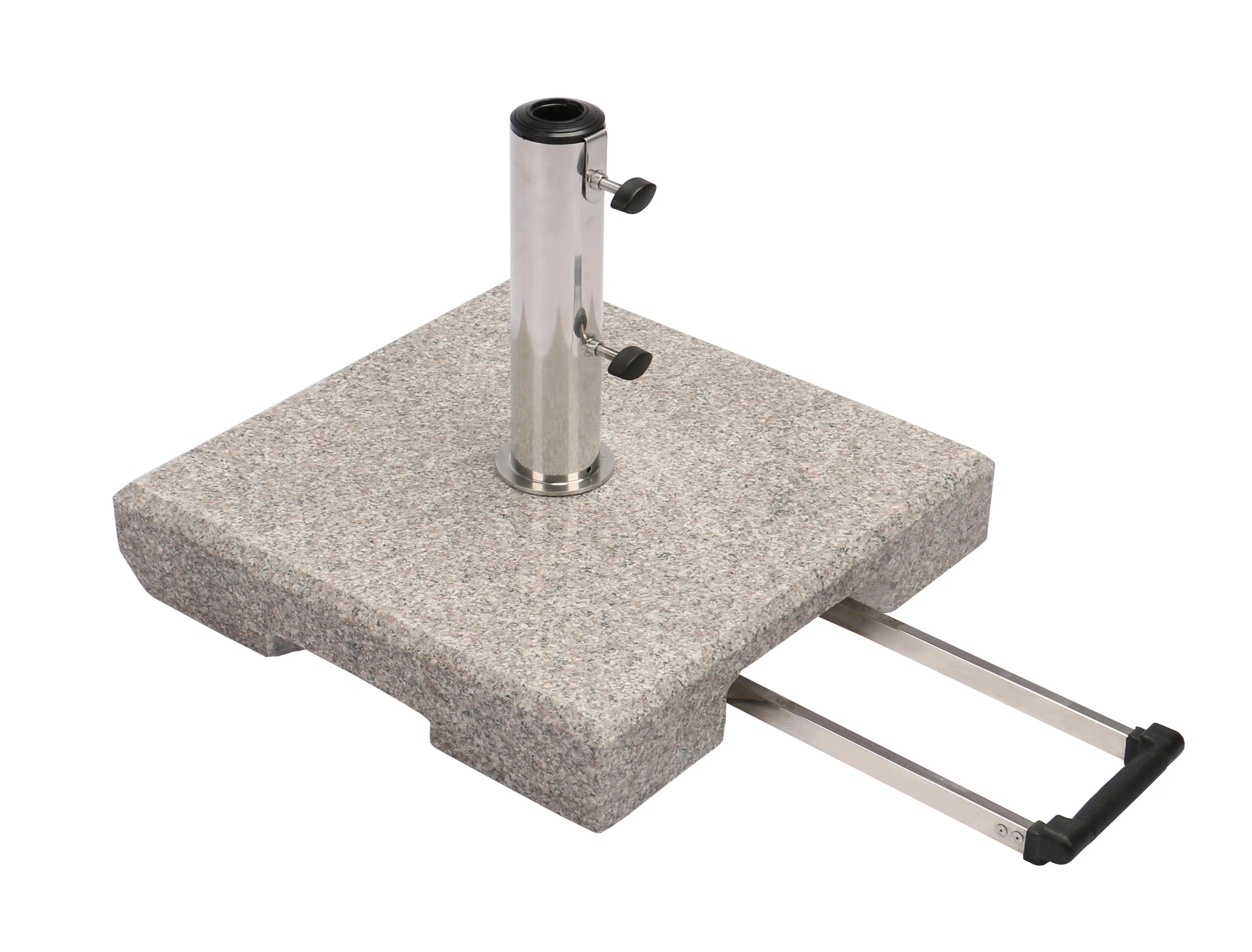 Made In China Superior Quality Granite Stand Parasol Umbrella Base With Wheels