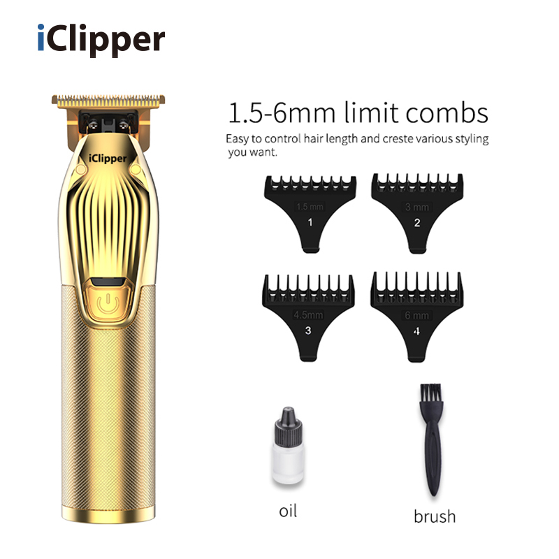 IClipper-I31 парикмахерской использовать Электрическая аккумуляторная машинка для стрижки волос профессиональная машинка для стрижки волос