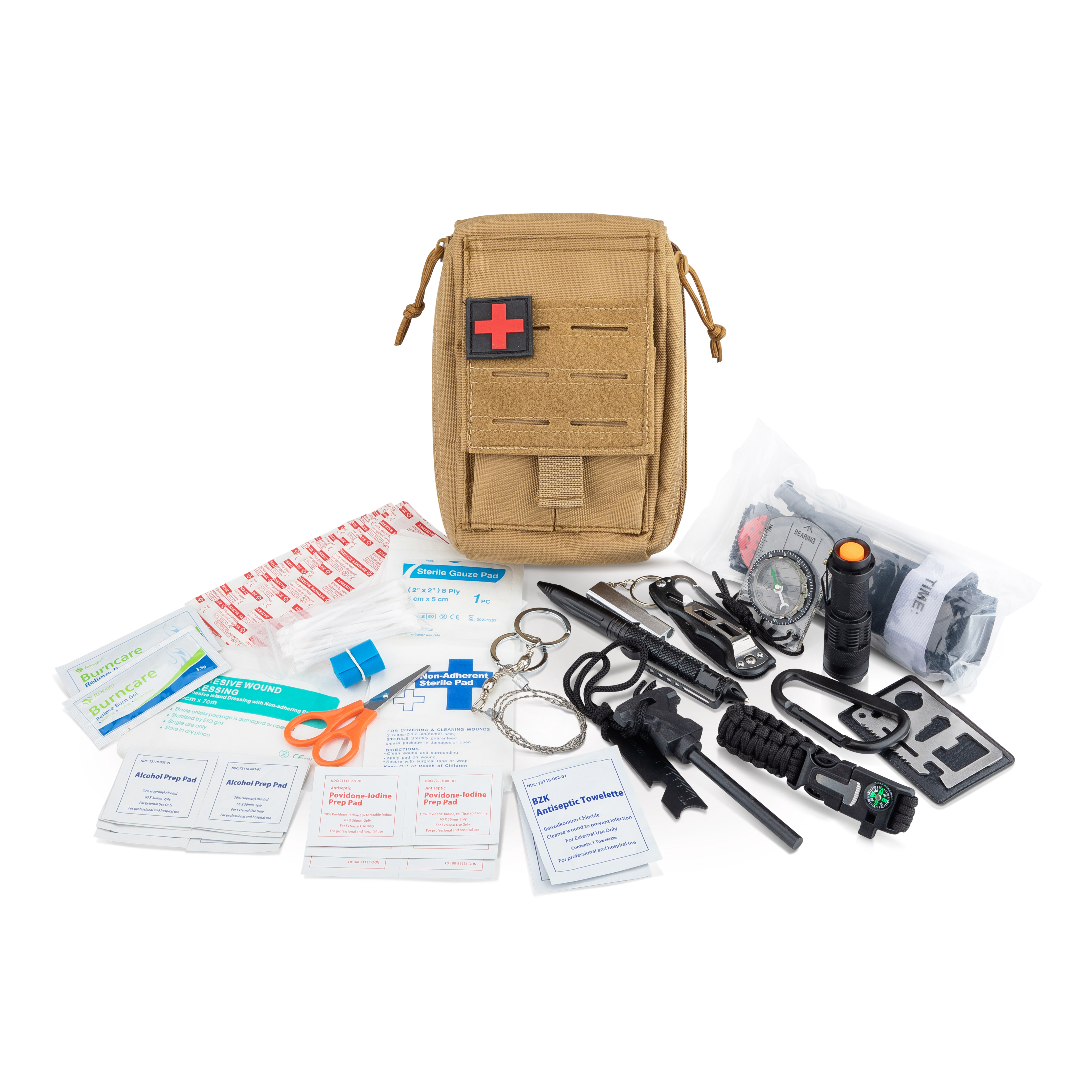 OEM ODM Survival kit Outdoor Travel Mounting system with CE ISO