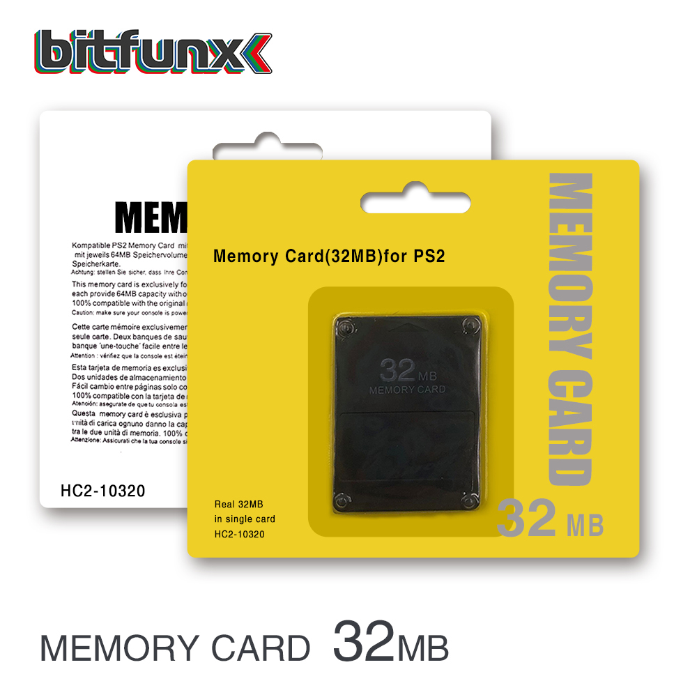 Bitfunx другие аксессуары для игр карточные карты Bitfunx 32MB карта памяти для PS2