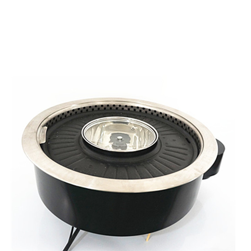 Commercial shabu-shabu hot pot gas hot pot table Multi Function Korean Electric Bbq Grill With Hot Pot for restaurant
