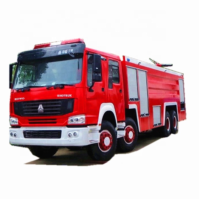12 колеса Sinotruk 25 тонн 25000L спасательная пожарная машина для продажи