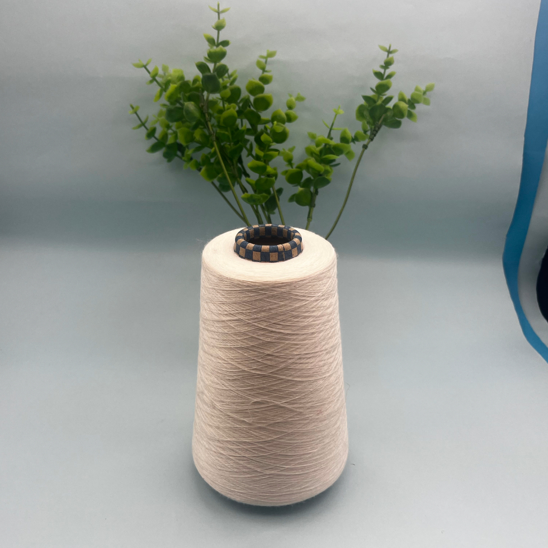 bamboo yarn raw white for weaving and knitting from China