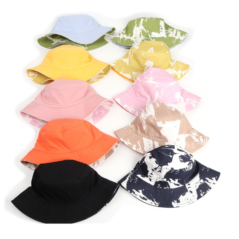 Разноцветные двусторонние Панамы унисекс life tie die для женщин, лето 2021