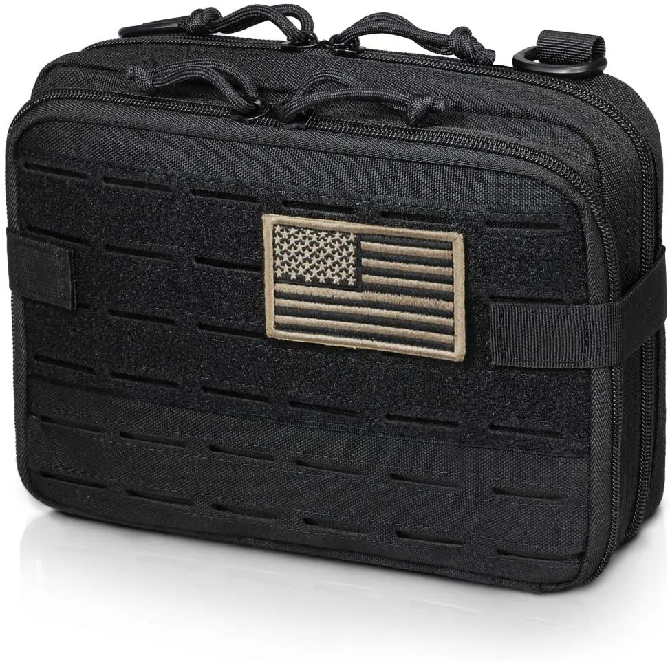 Custom First Aid EDC EMT Utility Bag IFAK Gear Compact Tool Belt Organizer Tactical Admin Molle Pouch Tactical Bag