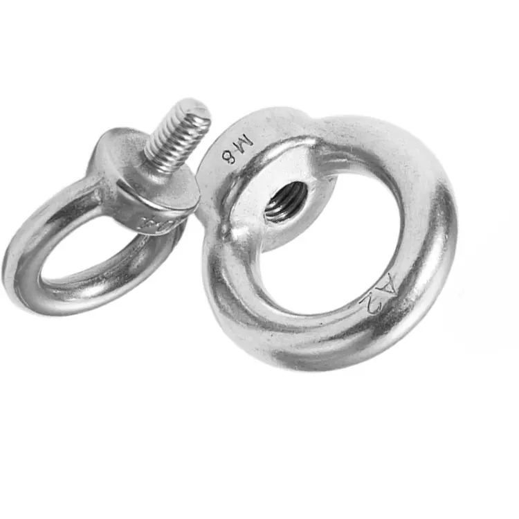 Lifting Eye Bolt with nut  DIN580 582  stainless steel SUS304 316 M3 M100 stainless steel eyebolt