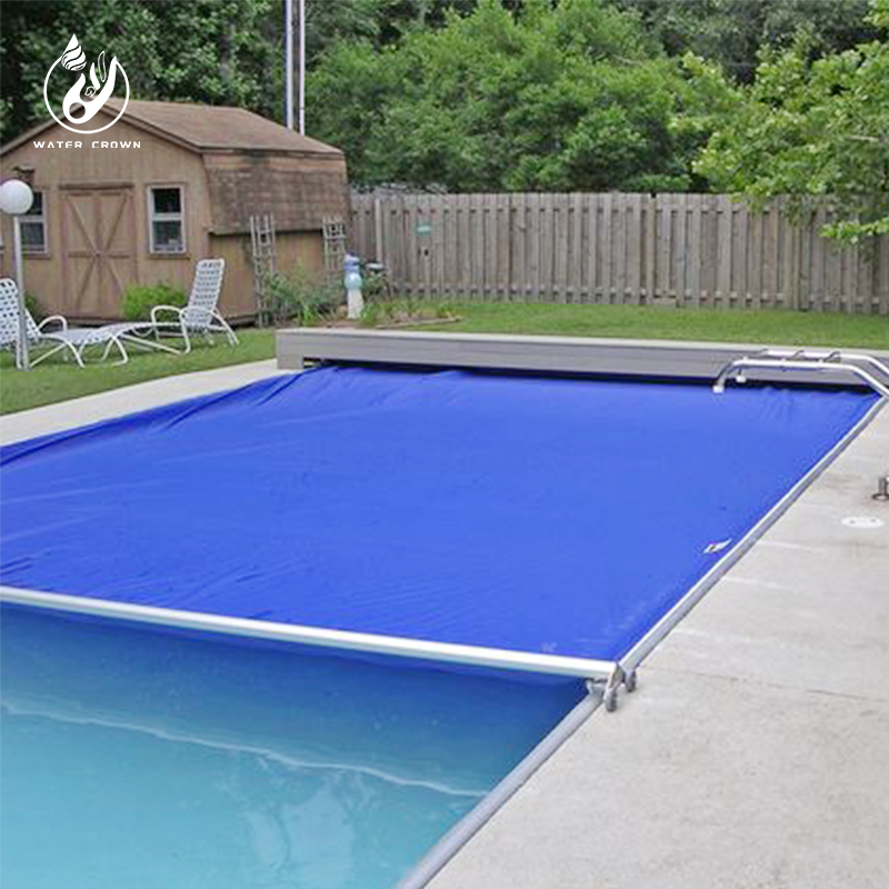 Guangdong Water Crown Customized high-end fully automatic PVC electric swimming pool cover Pool Accessories