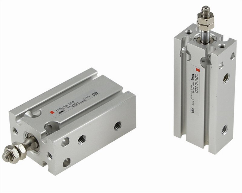 Sliding container cylinder actuator