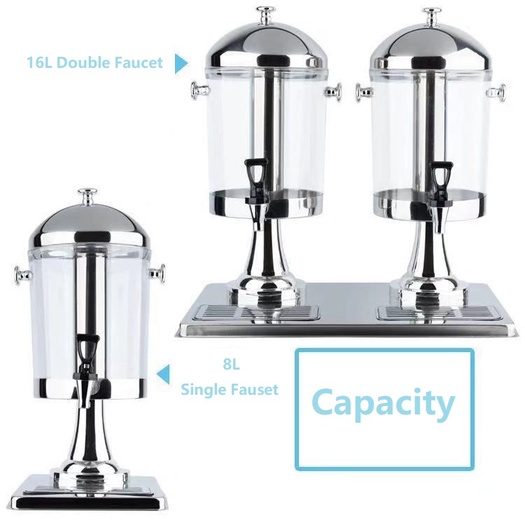 Widely Used Stainless Steel Drink Dispenser With Tap Juice Beer Beverage Dispenser Able To Cool Or Warm