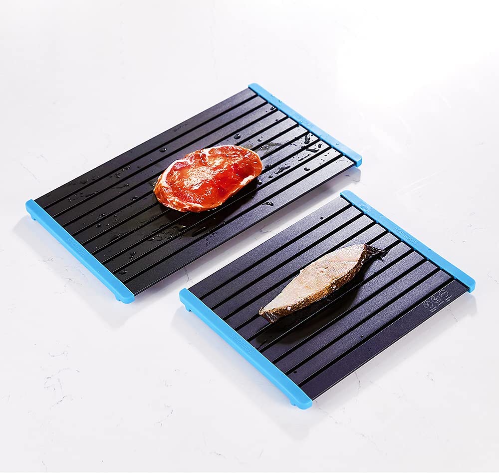 6mm Quickly Thawing Plate Aluminum Defrosting Board With Tray For Frozen Food